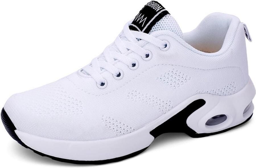 Ademende Lichte Hardloopschoenen Dames met Schokdemping en Antislipzool