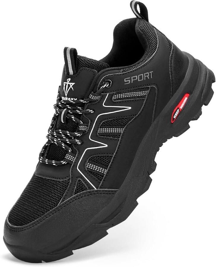 Ademende Lichte Heren Wandelschoenen Antislip Outdoor Trekkingschoenen