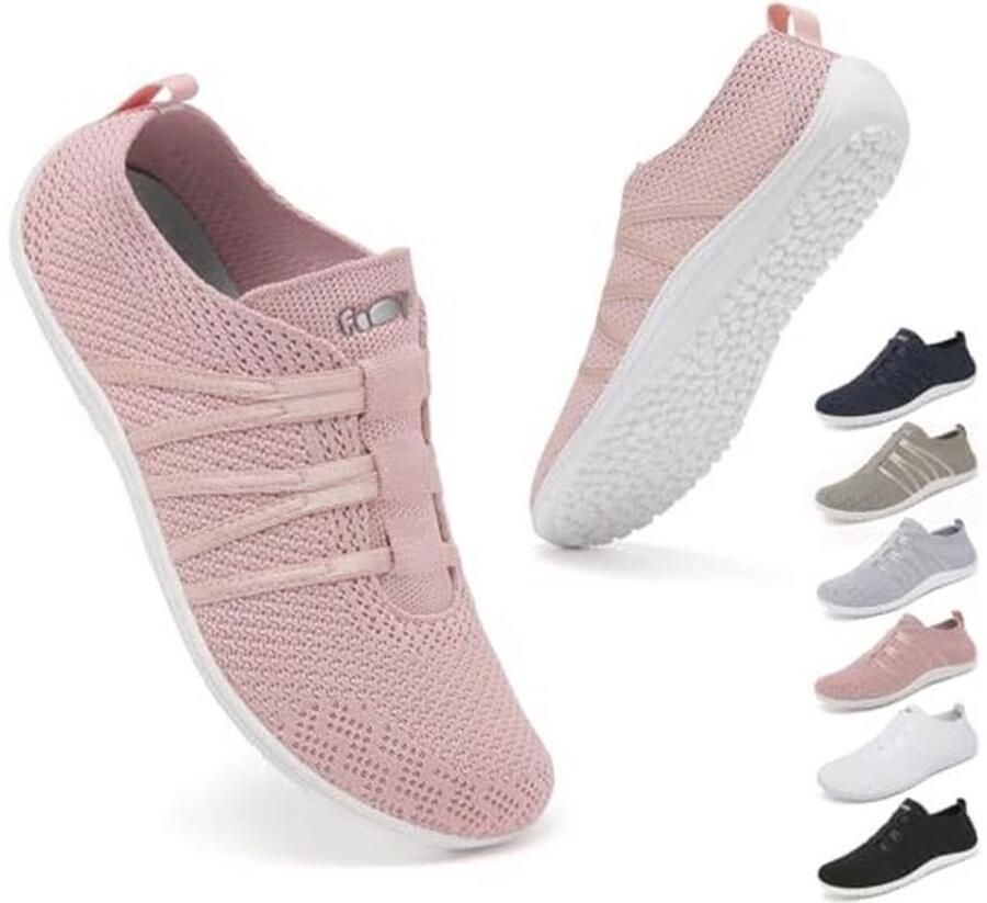 Ade de Lichtgewicht Barefoot Wandelschoenen voor en Slip-on Trailrunning en Fitness Sneakers