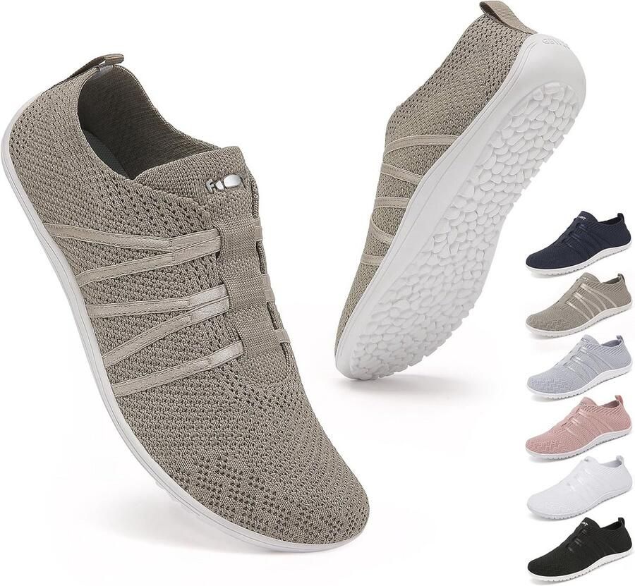 Ade de Lichtgewicht Wandelschoenen voor en Slip-on Barefoot Sneakers voor Trailrunning en Fitness