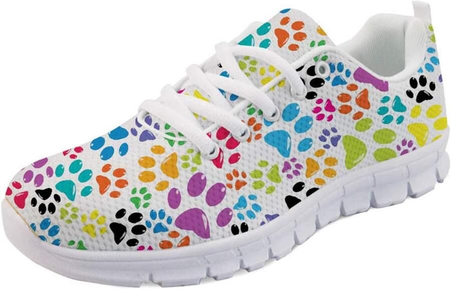 Ademende Mesh Damessneakers voor Hardlopen Joggen en Casual Gebruik