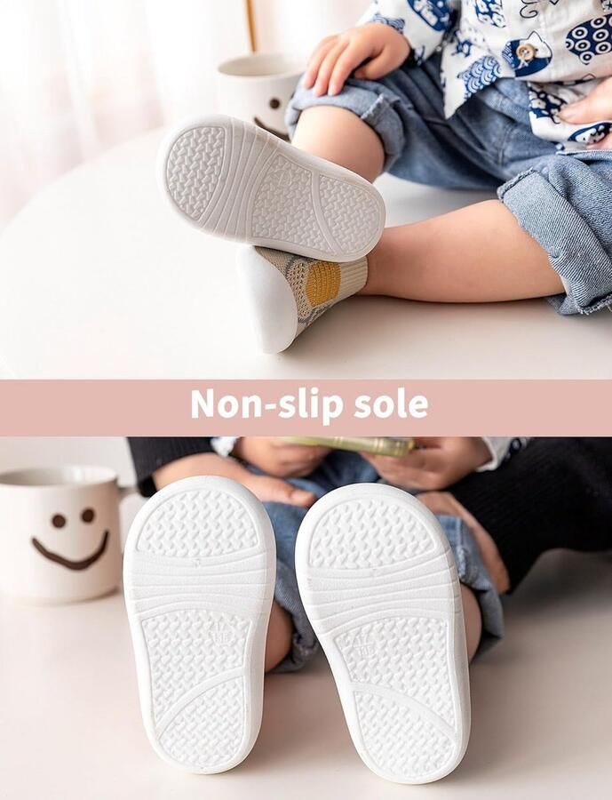 Ade de Mesh Eerste Wandelschoenen voor Baby Lichtgewicht & Anti-Slip Peutersneakers