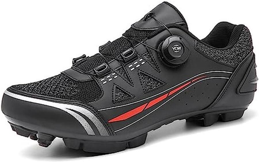 Ade de Mountainbikeschoenen voor en Compatibel met SPD 2 Bouten Fietsschoenen voor Buitencycling