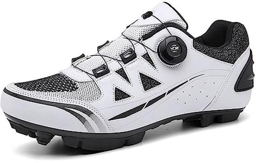 Ade de mountainbikeschoenen voor en compatibel met SPD-pedalen