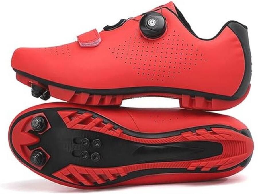 Ade de MTB en Road Fietsschoenen voor en Uniseks Vergrendeling Pedaal