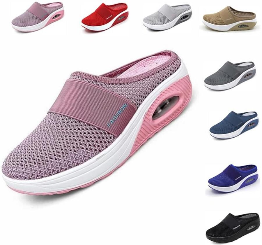Ademende Orthopedische Wandelschoenen voor Dames met Luchtkussen en Antislip