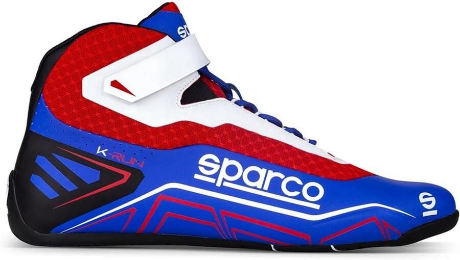 Ade de Raceschoenen K-Run Blauw Rood