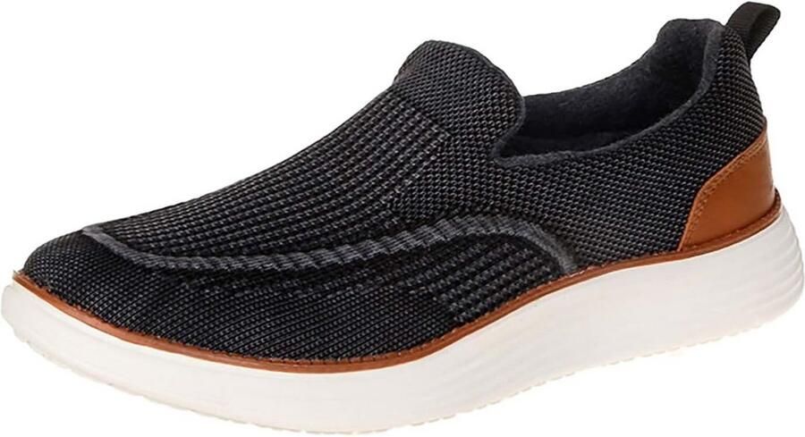 Ademende Slip-On Hardloopschoenen Heren Lichte Sportschoenen voor Wandelen en Fitness