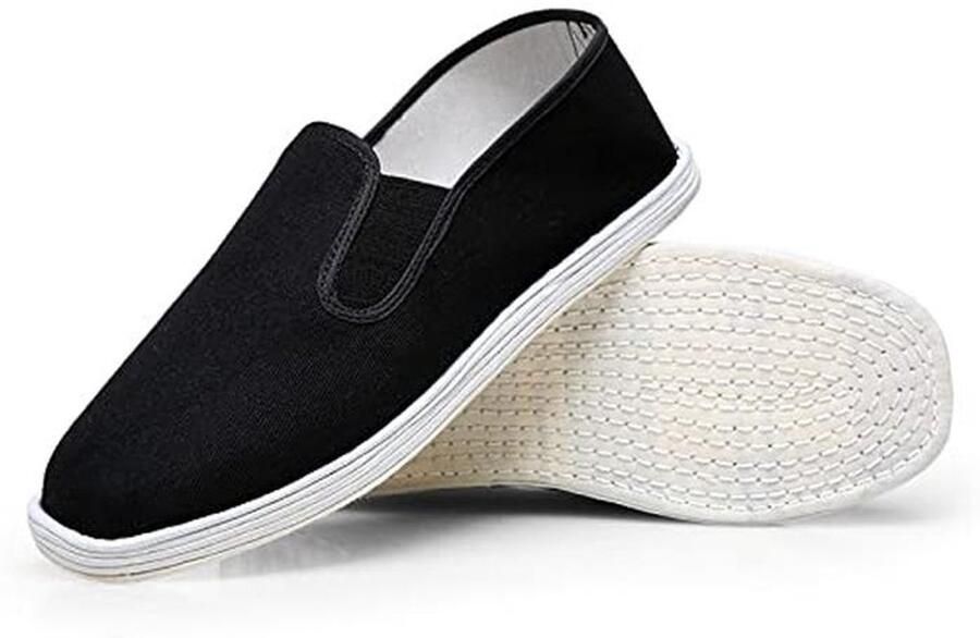 Ade de Slip-On Schoenen voor Vechtsporten Traditionele Chinese Stijl