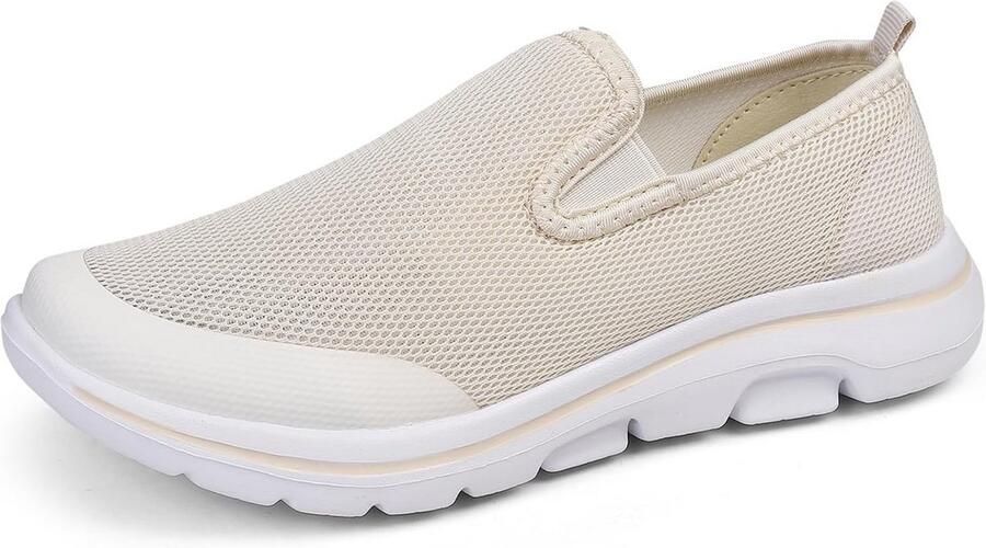 Ade de Slip-On Sneakers voor en Lichtgewicht Mesh Vrijetijdsschoenen