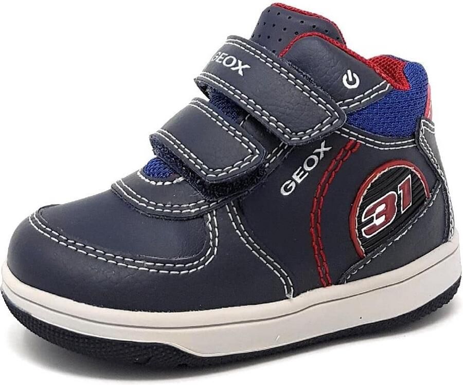 Ademende Sneakers met Lichtjes voor Jongens Kinderschoenen met Klittenband