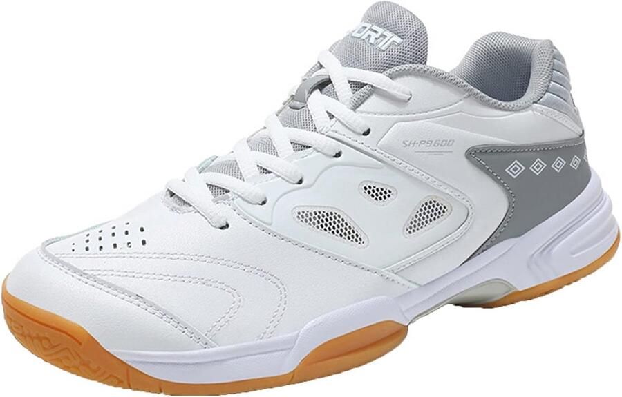Ademende Sportschoenen voor Heren Binnenbaan Badminton Volleybal en Tafeltennis