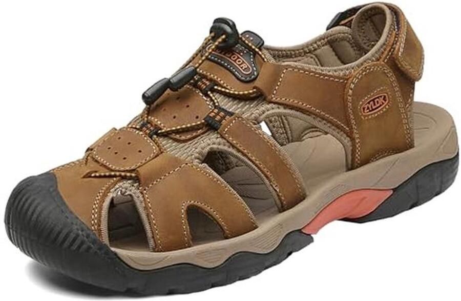 Ademende Wandelsandalen voor Heren Verstelbare Trekking Sandaal voor Zomer en Outdoor Activiteiten