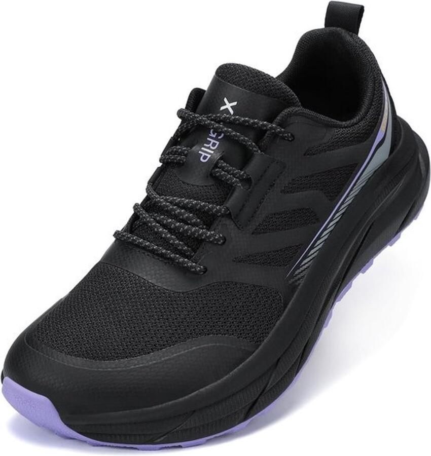 Brede Pasvorm Wandelschoenen Heren Ademende Trail Sportsneakers met Voetboogsteun