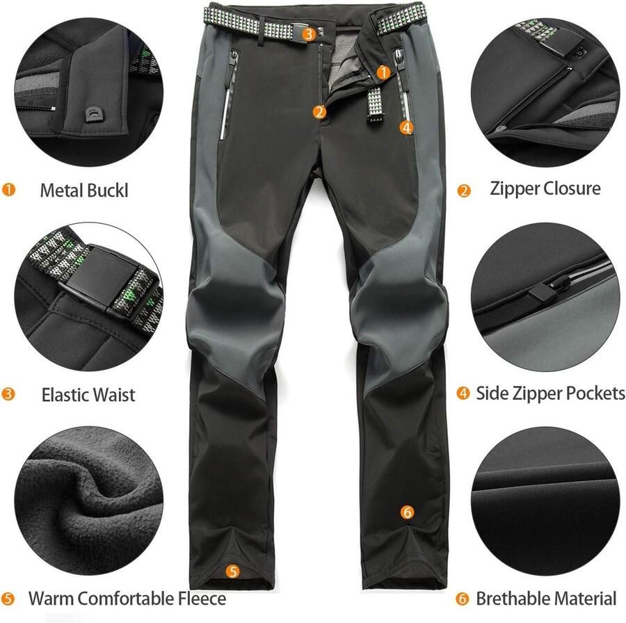 Ademende Waterdichte Wandelschoenen voor Mannen Winddicht en Comfortabel voor Sport en Buitenactiviteiten