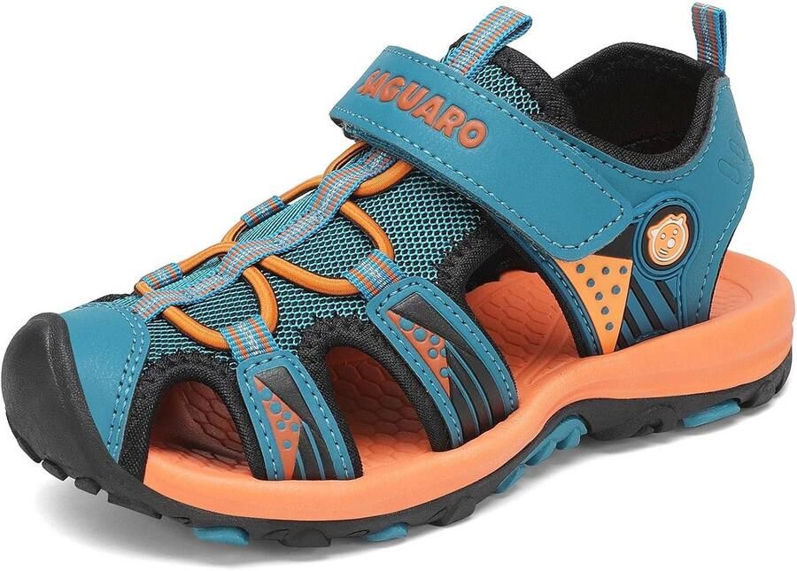 Gesloten Kindersandalen Jongens Ademend Leer Comfortabel voor Zomer en Buitenactiviteiten