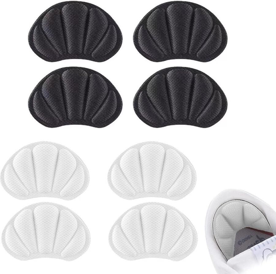 Adhesieve Pads voor Losse Schoenen Hielkussens en Antislip Inlegzolen voor Hoge Hakken Leren Schoenen en Sneakers 8 Paar