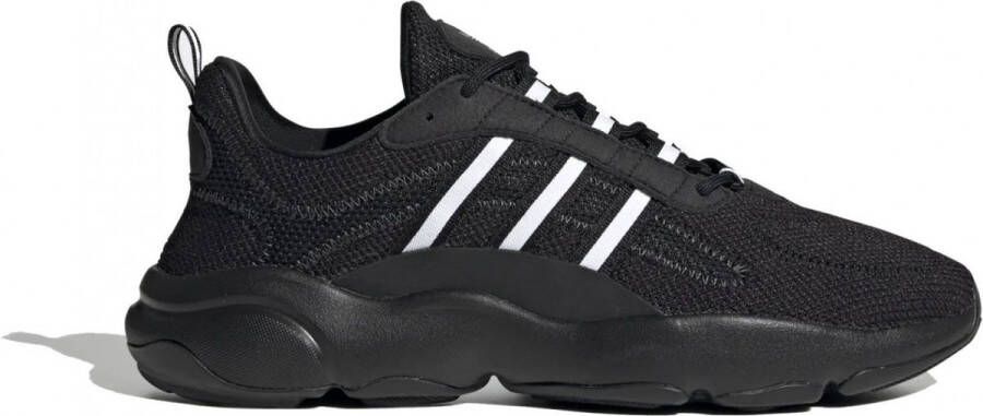 Adidas Haiwee Heren Sneakers Core Black Silver Metallic Grey Six