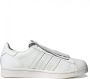 Adidas Fringe Lage Sneakers Leer Rubberen Zool White Dames - Thumbnail 1