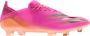 Adidas X Ghosted.1 Firm Ground Voetbalschoenen Shock Pink Core Black Screaming Orange - Thumbnail 1