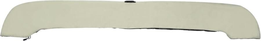 Afdekking voor Bimini top met gat voor bootlicht beige breedte