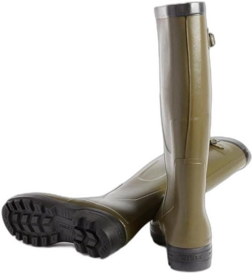 Aigle Benyl XL: Comfortabele Laarzen voor Dikke Kuiten Handgemaakt in Frankrijk