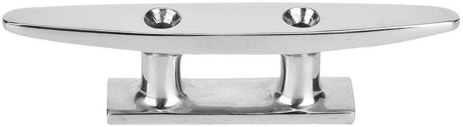 Dailygoody Bootschoenen Roestvrijstalen basisplaat Duurzaam en sterk 4 inch Marine touwbasis Geschikt voor zware maritieme omgevingen Bo