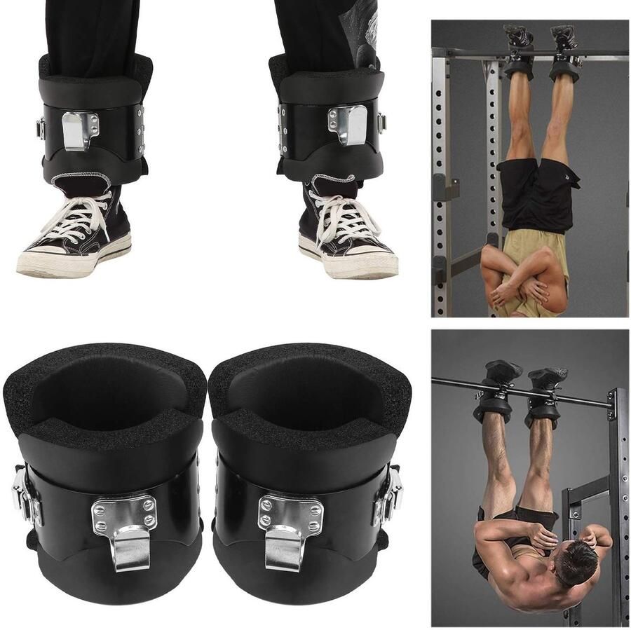 Store_7 Opknoping Pull Up Laarzen Inversie Hang Up Laarzen Veilig en Sterk Geschikt voor Gym en Outdoor 220 kg Draagvermogen Ideaal voo