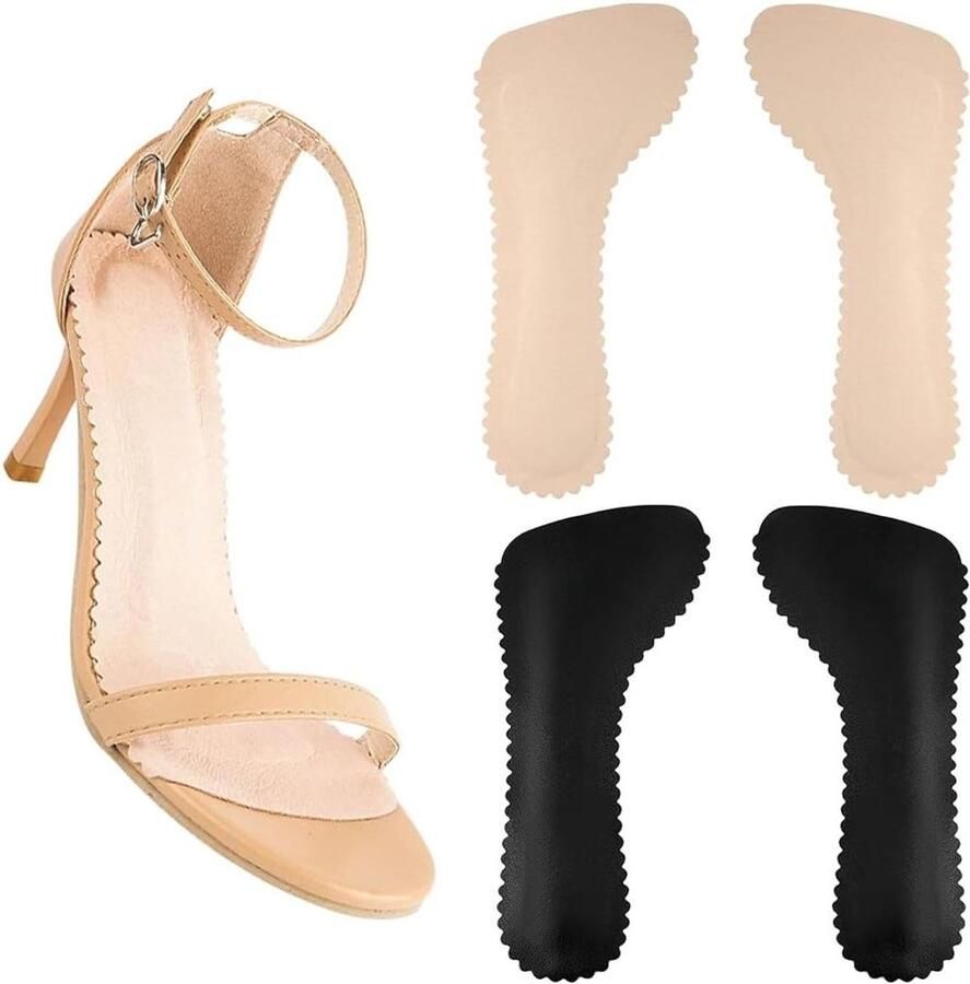 All4You Binnenzolen antislip ademend absorberend zelfklevend hoge hakken sandalen sneakers comfort 2 paar geschikt voor schoenen