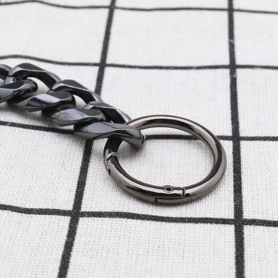 Allecta Schoen Charms Ketting voor Sandalen en Casual Schoenen Decoratieve Metalen Stijl Verjaardagsfeest en Kerstcadeau DIY Accessoires