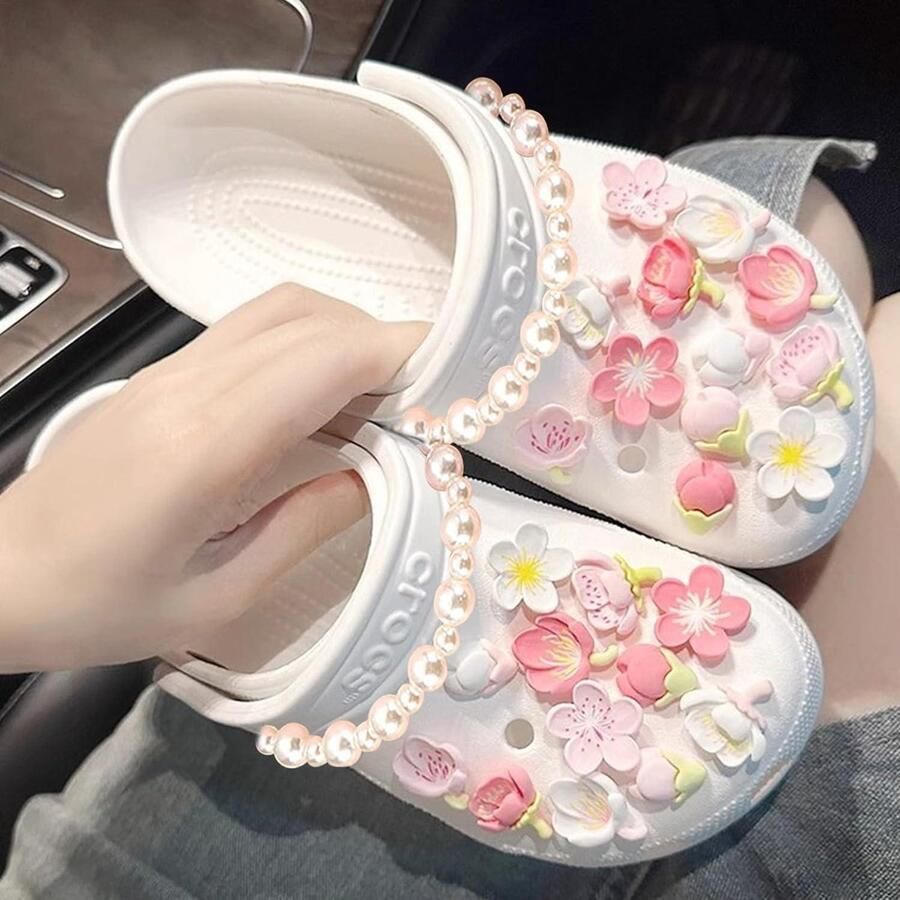 Allecta Schoenbedels Kersenbloesem Bloemenschoenbedels Meisjes Vrouwen