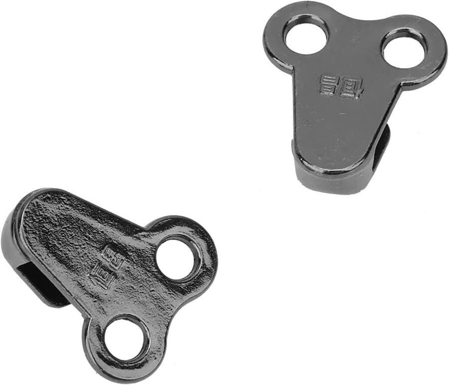 Allecta Schoenveterhaken Set voor Reparatie Laarzen Legering Klinknagels Kamp Wandelen