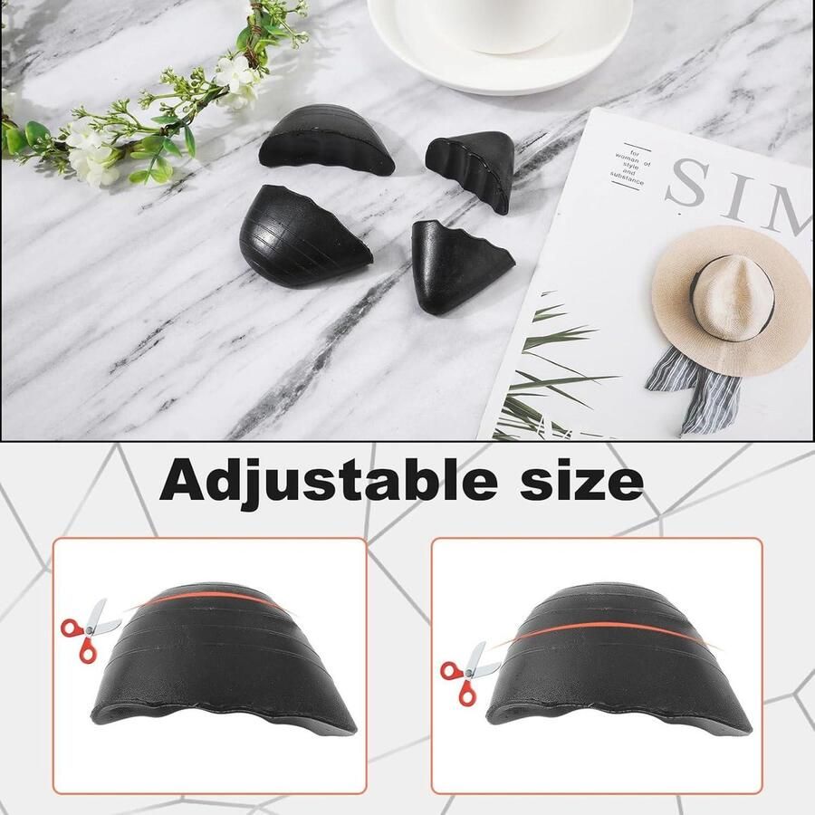 Allecta Schoenvullers voor Comfortabele en Passende Schoenen met Teenkussenvullers Schoeninzetstukken voor Dames Schoenen Hoge Hakken Geklede Vrijetijdsschoenen