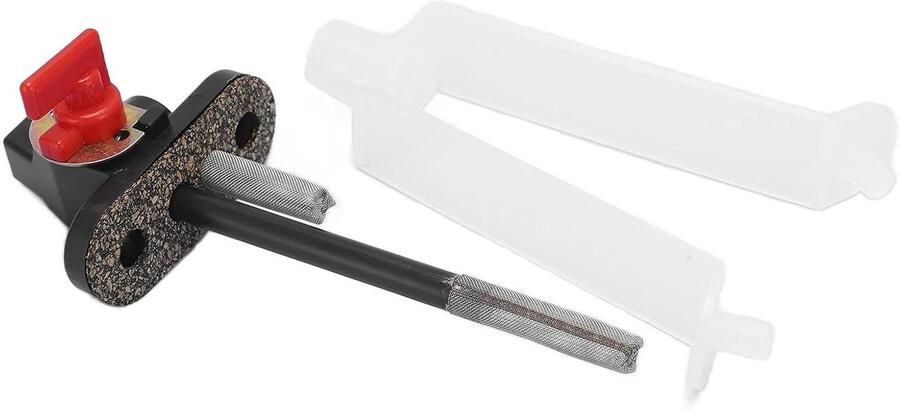 Allecto- Brandstofkraan 7051006 Vervanging Benzinekraan Polaris Scrambler Sports Magnum Geschikt voor Rood model(beugel) Brandstofkraan brandstofklep benzinekraan vervanging voor Polaris Scrambler Sports Magnum 1993