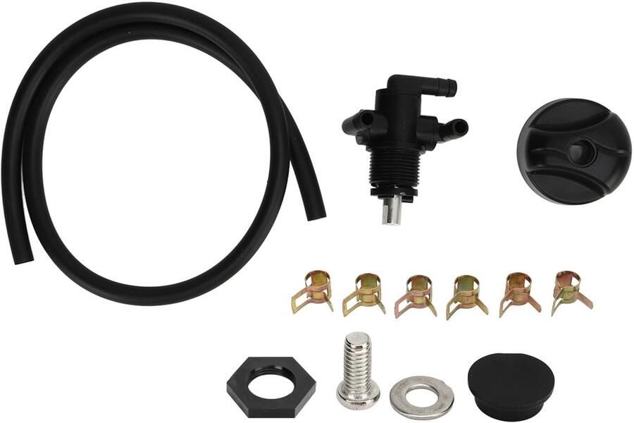 Dailygoods- Brandstofafsluiter 3-Weg Hoge Prestaties Duurzaam ABS Compatibel met Polaris ATV Lange Levensduur Betrouwbare Brandstofleiding Brandstofklep
