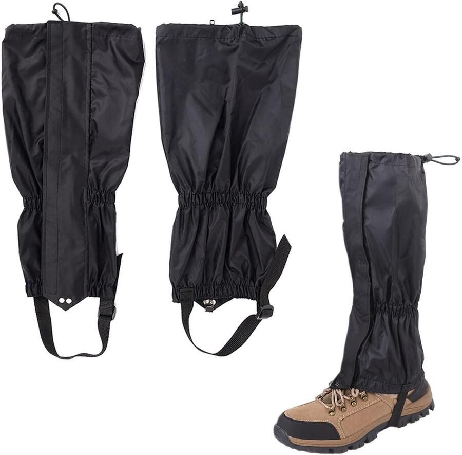 Allecto Buitenschoenen Waterdicht Uniseks Zwart Wandelschoenen Bescherming tegen Sneeuw Geschikt voor Wandelen Bergbeklim Skiën