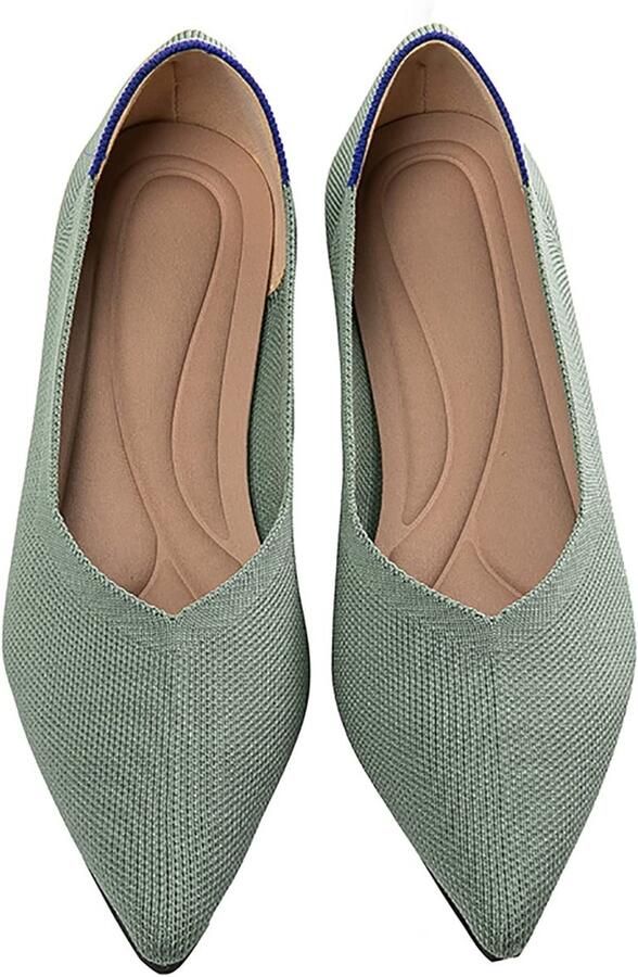 Allecto Dames Ballet Dressy Flats Casual Opvouwbare Ballerina Schoenen Zwart Beige Rood Comfortabele Instappers Geschikt voor Wandelen en