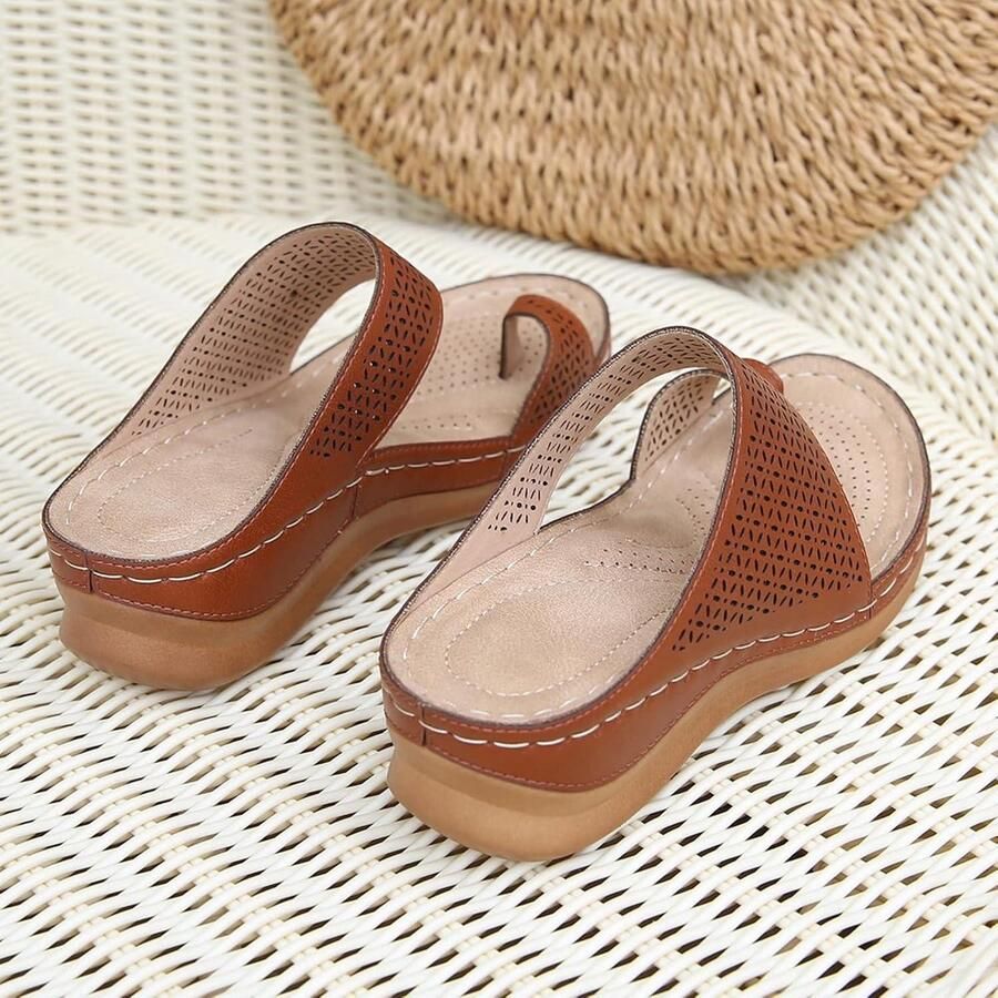 Allecto- Dames Flip Flops Zomer Sandalen Comfortabel Lichtgewicht Antislip Geschikt voor Strand Roze