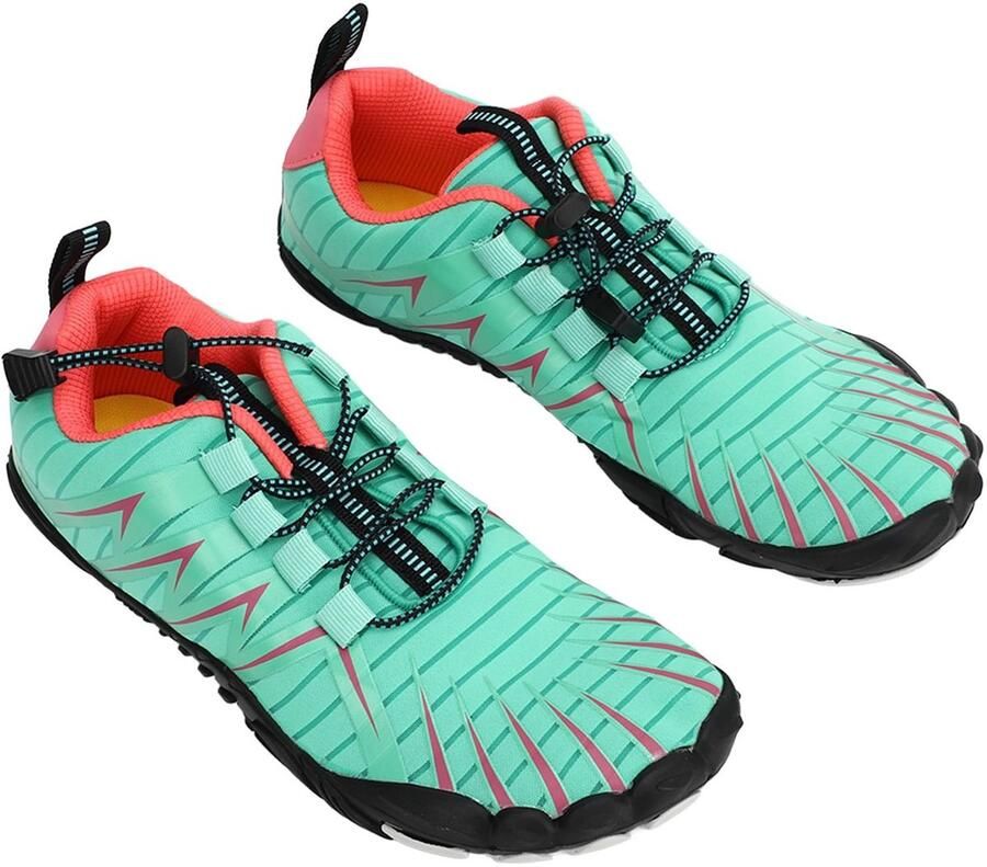Dailygoods- Dames Klimschoenen Antislip Lichtgewicht Waterschoenen Ademend Rubber Polyurethaan Groen Geschikt voor Bergbeklimmen Wandelen