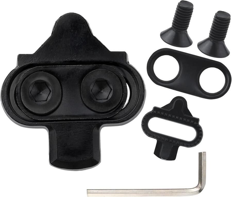 Golden crown Fietsschoenplaatjes Sterke clips voor fietsschoenen Zwart Compatibel met SM-SH51 Ideaal voor wielrennen Geschikt