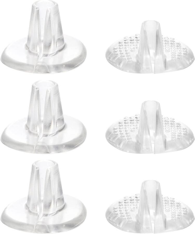 Allecto Gel Tussenvoetjes voor Flip Flops Comfortabele Voetkussens voor Dames Transparante PU Ondersteuning Ideaal voor Warm Weer Verli