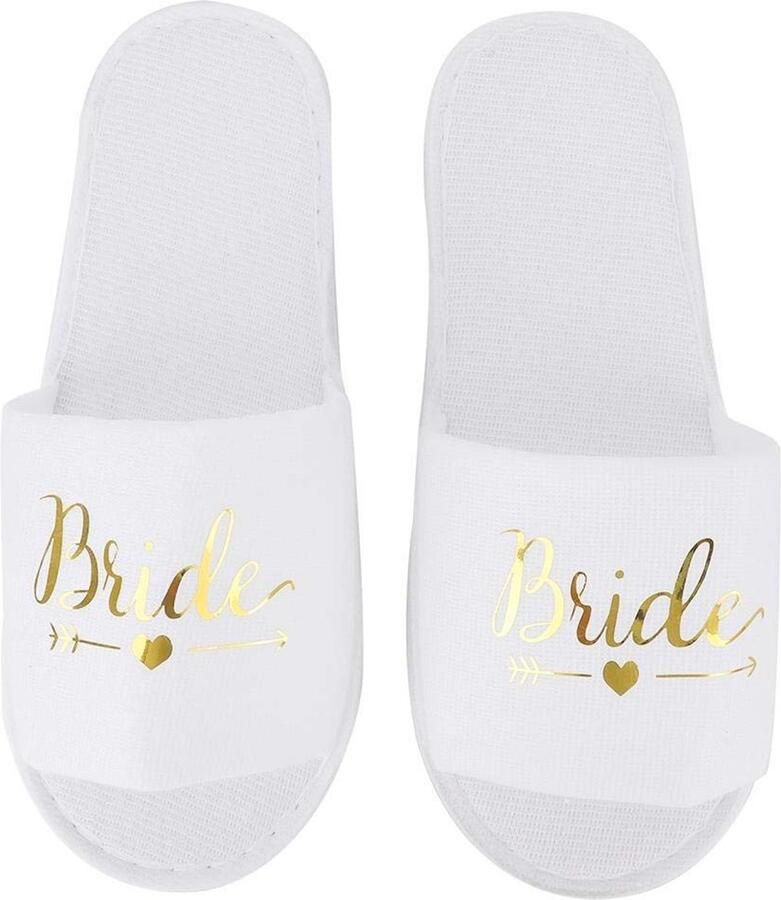 Dailygoody Hotelpantoffels Bruiloftspantoffels Lichtgewicht en comfortabel 29 * 23 * Wegwerp slippers Geschikt voor hotelfeest Katoe