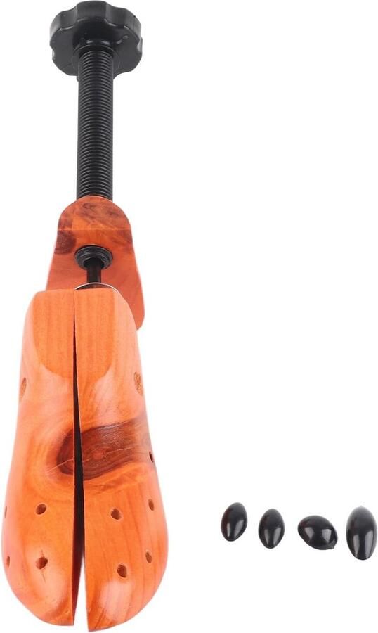 Dailygoods- Schoenvergroter Houten Schoensteun Expander Boots Verstelbaar Geschikt voor nen Schoenoprekker