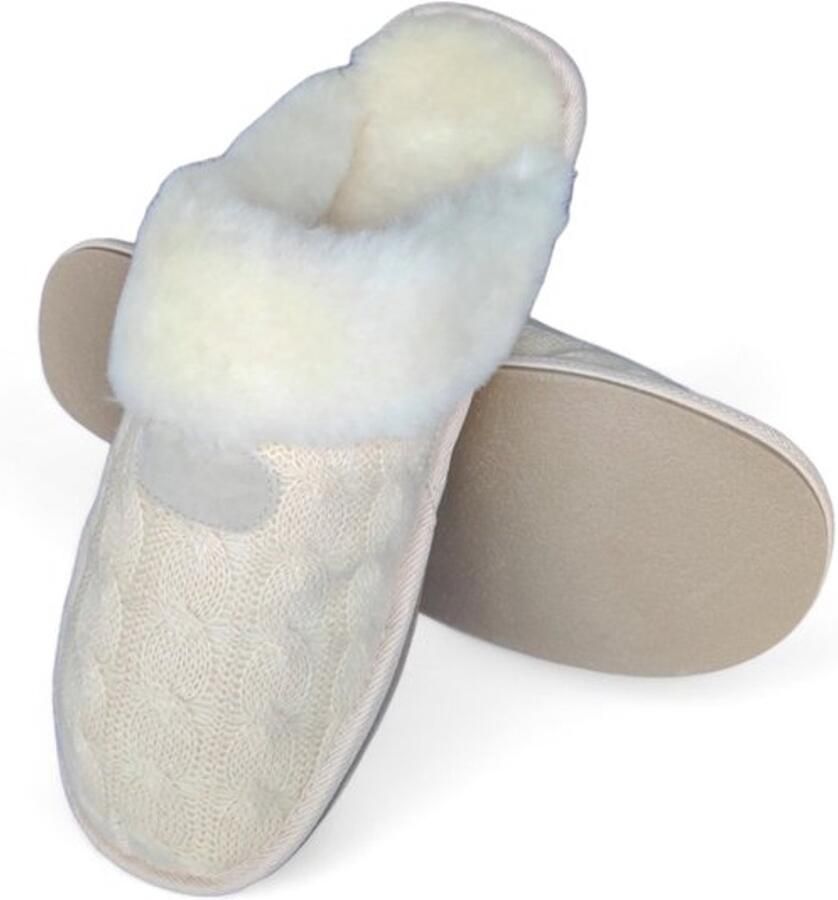 Allecto Pantoffels dames Antislip Zacht en stijlvol Luipaard