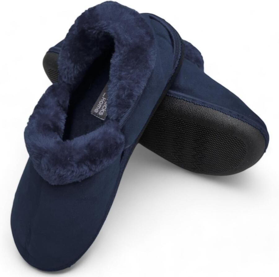 Dailygoods- Pantoffels Uniseks Zachte Vilten Bovenkant Antislip Zolen Veganistisch Comfortabel Warm en Stijlvol Huispantoffels