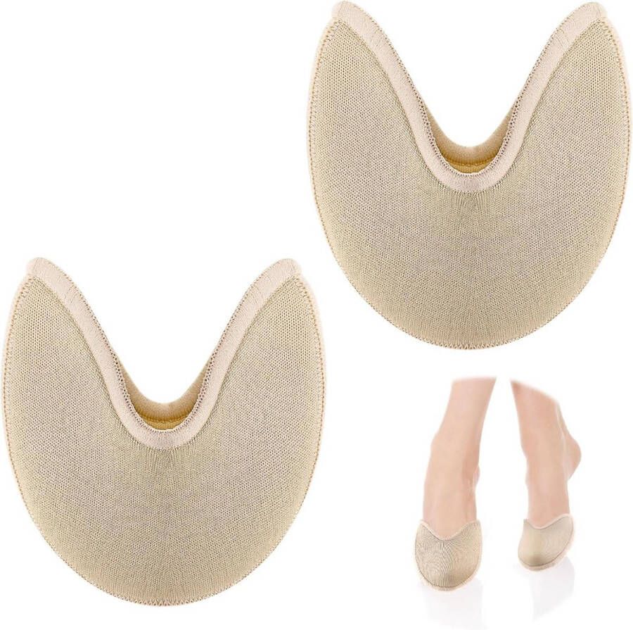 Allecto Plus Balletschoenen teenpads 1 paar voor ballet dans pointe schoenen met hoge hakken Comfortabele teenbeschermers