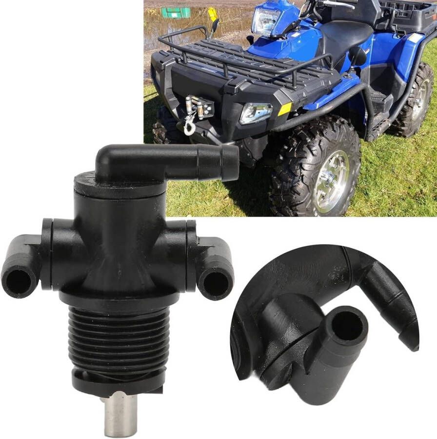 Allecto plus Benzinekraan 3-weg Brandstofklep ATV Vervanging voor Polaris Sportsman 500 6x6 2008 ABS Plastic