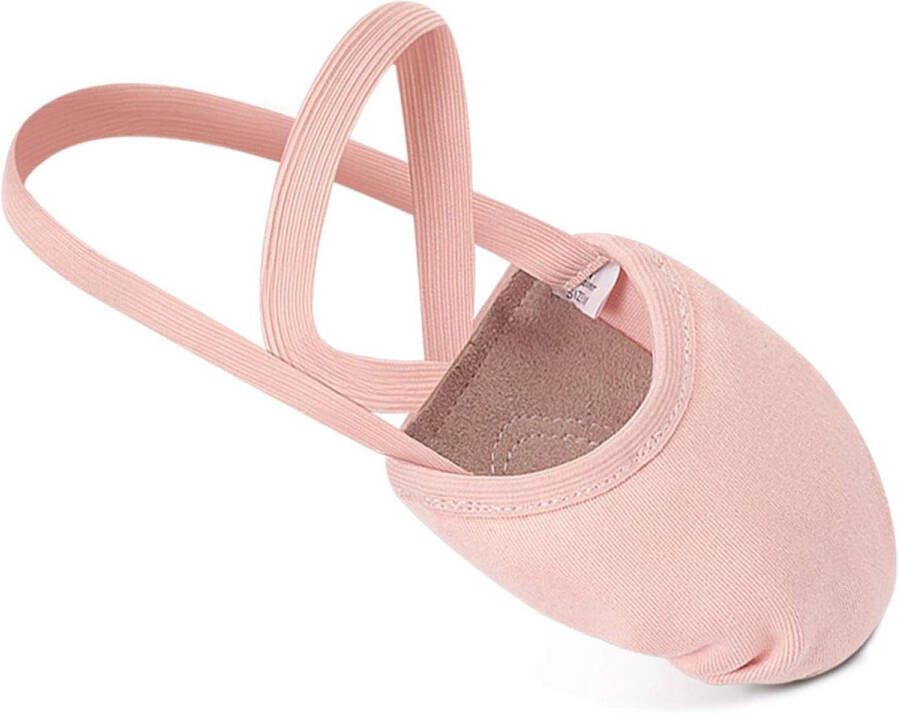 Allecto Plus Dansschoenen voor dames en meisjes ideaal voor ballet en jazz canvas pirouette draaischoen