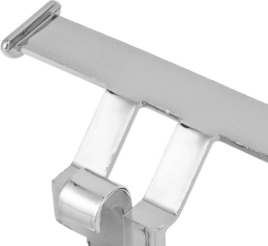 Allecto plus Decoratieve Gat Schoenen met Vlinder Staart Klompen Schoenen met Staart en Vleugels 1 Paar ABS Schoen Decoratie Herbruikbaar en Mooi Elektrozilver Kleur