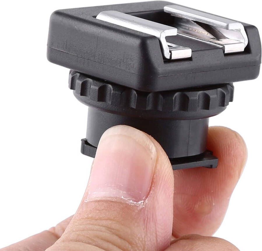 Allecto plus Duurzame Heavy Duty Hot Shoe Adapter Converter voor DV Camcorder Converteert naar Standaard Schoen Multi Interface Professionele Kwaliteit
